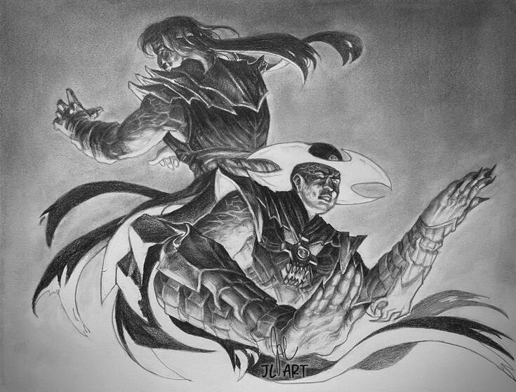 Liu Kang and Kung Lao (MK)