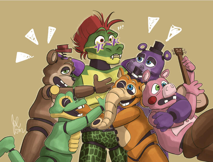 Monty & Mediocre Melodies (FNAF)