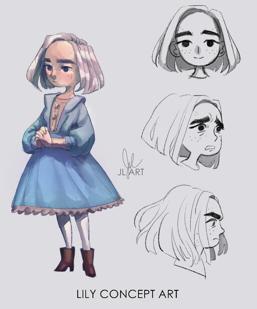 OC Lily Concept Art